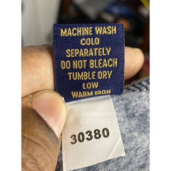 Vintage 1946 Washed Stoned Beaten Mens Space Dyed Fleece‎ Quarter Zip Sweatshirt - Picture 9 of 10